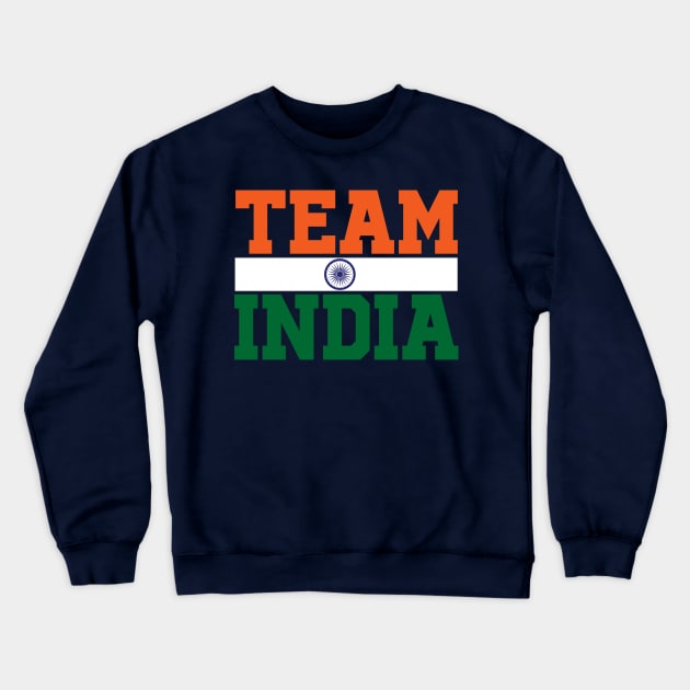 Team India - Summer Olympics Crewneck Sweatshirt by Issho Ni